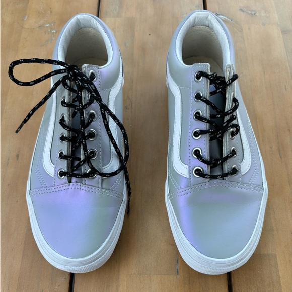 VANS Iridescent Lace Up Sneakers - Picture 5 of 10